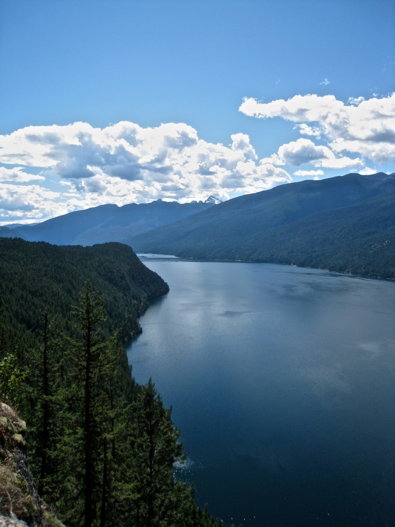 A beautiful view of the lake