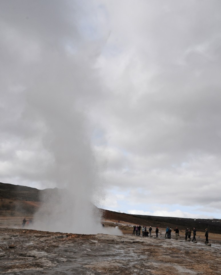 The power of an eruption