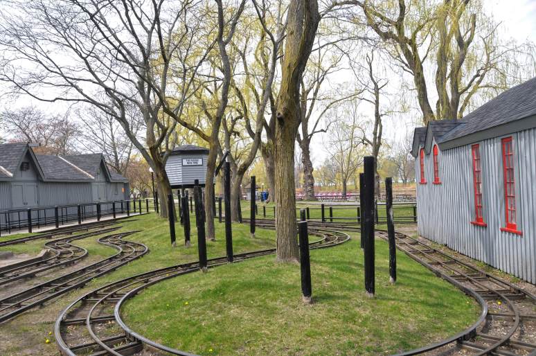 The Kid's Train was not running that day. It was still too early in the season.